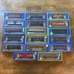 Ho Ahm 17 Train Car Lot - Private Reefer Box Oldtime Double Gondola Cattle. Fixed Price $159.20.