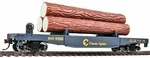 Walthers Trainline 931-1772 Ho Log Dump Car Chessie B&o 9300 Rtr. Fixed Price $22.99.