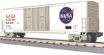 Mth Rail-king 30-71079 Nasa Gauge Railking 50 Double Door Plugged Boxcar. Fixed Price $64.00.