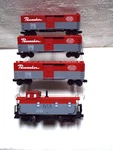 Lionel 6-17246 Std."o" Nyc Pacemaker SET-3 Boxcars & CABOOSE-C-10 New In Boxes. Fixed Price $254.95.