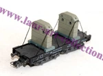 Fleischmann Ho 1496, 5596 Heavy Duty Flat Car + 2 Crane Counterweights Db. Fixed Price $64.01.