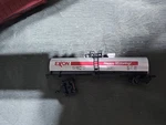Ho Scale Mehano 50' Single Dome Exxon Happy Motoring. Fixed Price $8.00.
