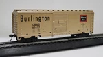 Value Trains 40-217 Ho 40' PS-1 Boxcar Burlington Gold Cb&q #61417 Squeaky's. Fixed Price $42.99.
