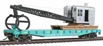 Walthers Trainline 931-1783 Ho Flatcar W/logging Crane Up Rtr. Fixed Price $29.99.