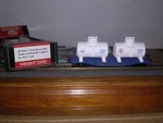 Model Power #98161 Gulf 40' Flat Car W/2 Removable Tanks H.O.1/87. Fixed Price $12.99.