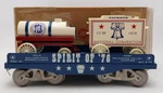 Mccoy 1000-76 Standard Gauge Spirit Of 1976 Flatcar With Load Ln/box. Fixed Price $22.78.