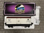 + Mth Gauge Tinplate White & Brown 814R Reefer Car Lnib 10-3008 *h. Fixed Price $95.00.