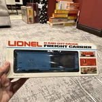 Lionel Boston & Maine Box O-27 Gauge Blue Black Freight Carrier 6-9768 New. Fixed Price $24.99.