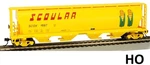 Scale Scoular #1687, Bay Cylindrical Grain Hopper BAC-19104. Fixed Price $37.99.