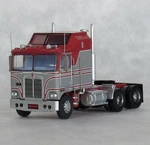 Trainworx 41061 Kenworth K100 Aerodyne Salem Gray/red Truck. Fixed Price $45.00.