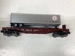 King #30-7626 O Scale "pennsylvania" Flat Car With Trailer Rd. #475260. Fixed Price $34.95.