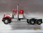 Trainworx # 49032 Kenworth W900 36" Seminole Burgundy & White, N-scale. Fixed Price $47.95.