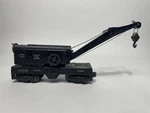 Lionel 6460 Gauge Bucyrus Erie Crane Car Black Fair With Hook. Fixed Price $18.99.