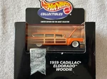 Hot Wheels Collectibles 1959 Cadillac Eldorado Woodie Wagon Orange Surf Woody. Fixed Price $20.00.