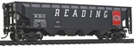 Walthers Trainline Scale Offset Hopper Car Reading Anthracite Logo. Fixed Price $17.99.