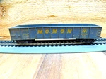 Mantua Ho Scale 40' Monon Lightly Weathered 3029 Gondola. Fixed Price $12.75.