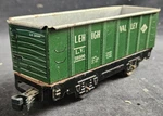 Marx Gauge Lehigh Valley 28500 Tin Railroad Train Gondola Car Made Usa. Fixed Price $15.00.