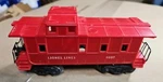 Vintage 1960S Lionel #6057 Red Caboose Train Car Lines Postwar O-gauge. Fixed Price $15.00.
