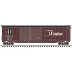 Atlas Model Railroad Ho 50' Postwar Box Car Santa Fe Capitan 8734 ATL20006591. Fixed Price $39.95.