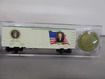 MICRO-TRAINS-#07400111-WOODROW WILSON-40-BOX#11913-1921-PRESIDENTIAL-N Scale. Fixed Price $20.00.