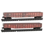 Micro-trains Scale 99306001 Great Northern Weathered 2 Pack. Fixed Price $62.95.