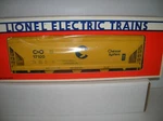 Lionel " 6-17101 Chessie System Acf 3 Bay Covered Hopper Lot # 21125. Fixed Price $25.00.