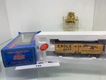 725 Atlas 36' Wood Refrigerator Car National Brewing Eagle Beer Plastic Scale. Fixed Price $48.48.