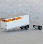 Trainworx 42885-03 Scale Pup Semi Trailer Yellow 126669. Fixed Price $29.95.