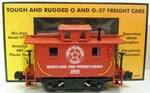 Mth 30-7771 Gauge Maryland & Pennsylvania Bobber Lighted Caboose Ln/box. Fixed Price $64.99.