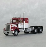 Trainworx 49032 Kenworth W900 36" Seminole Burgundy/white Truck. Fixed Price $45.00.