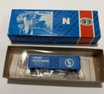 Con-cor Vtg 1008-F Great Northern "big Sky Blue" Box Car 1980S #33103 Nos. Fixed Price $22.95.