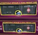 Mth Premier 20-94581 Railway Express Agency Rea 40 Steel Sided Reefer (2-PACK). Fixed Price $147.50.