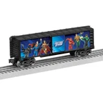 Lionel 2328380 Dc Comics Justice League Boxcar, Gauge, Nib. Fixed Price $74.99.