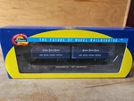 Athearn Ho Nckel Plate Road 50' Flat Two 25' Trailers 92370 NKP1955 New In Box. Fixed Price $49.00.