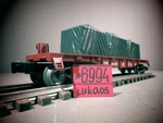Lionel 6-81203 Prr Flatcar With Load. Made In USA.C-8.. Fixed Price $45.00.