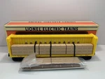 Lionel 6-16380 Gauge Union Pacific Center I-beam Flatcar With Wood Load Nib. Fixed Price $26.39.