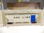 Exact Rail PS-2CD 4427 Covered Hopper, Soo Line 70161. Fixed Price $69.99.