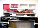 K-line Scale K691-5306 Circus Transport Railroad Classic Flat Car Nos Sealed. Fixed Price $18.50.