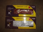 K-line K511-006 Santa Fe K51-009 B&o. Fixed Price $25.00.