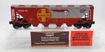 Menards 279-4566 Gauge Santa Fe Covered Hopper #9261 Ex/box. Fixed Price $36.07.
