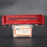 Rare Con-cor 0001-1231B 60 Center Beam Flat Canadian Pacific Rail Rd# Cp. Fixed Price $46.99.