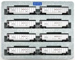 Scale Kato 106-4628 Bethgon Coalporter Bnsf Swoosh Freight Car Set Nib. Fixed Price $213.74.
