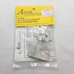 A-line Ho Scale 85' Flat Weights Fits Athearn Cars #13200. Fixed Price $9.00.