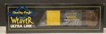 Vtg Weaver Ultra Line #3092 Gauge 3-RAIL 40' Boxcar Wvrx #177 (nos/nib) 1993. Fixed Price $19.49.