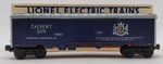 Lionel 6-9841 Gauge Calvert Gin Billboard Reefer Car Ln/box. Fixed Price $13.99.