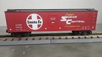 Mth Gauge 37680 Atsf Santa Fe Boxcar Hi Cube Complete Ready To Run. Fixed Price $19.99.