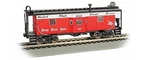 Bachmann Bay Window Caboose With Roof Walk Nickel Plate Road - Ho Scale Model. Fixed Price $66.77.