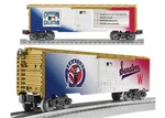 Lionel Gauge Washington Senators Cooperstown Boxcar: 6-82686. Fixed Price $78.00.