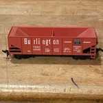 Burlington Operating Train Hopper #189312. Fixed Price $14.99.