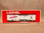 Lionel 6-9850 Gauge Budweiser Beer Billboard Reefer Ln/box. Fixed Price $40.00.